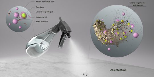 Illustration 3D lyse bacterienne 19