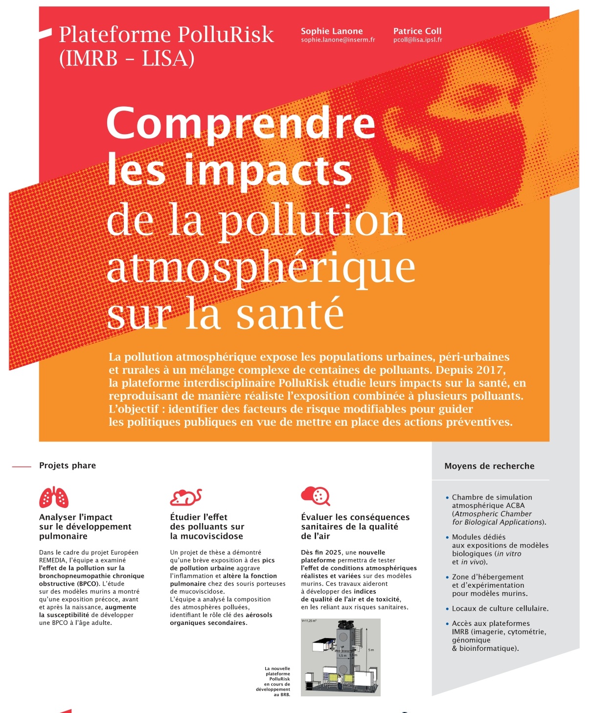 Exemple de poster scientifique pour valoriser un projet de recherche