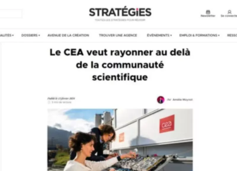 Alexia Youknovsky dans le magazine « Stratégies »