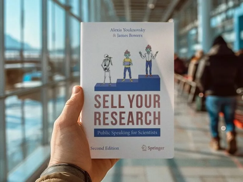 Book SELL your research cover at the airport
