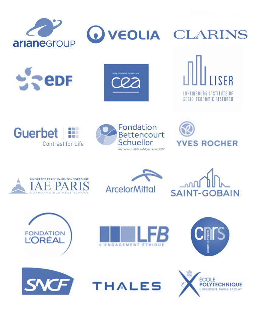 Exemples de clients Agent Majeur : EDF, CNRS, CEA, Ariane Group, SNCF, Thales, Fondation L’Oréal, Yves Rocher, Veolia