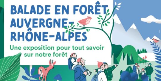 Exposition itinérante Balade en forêt Auvergne-Rhône-Alpes